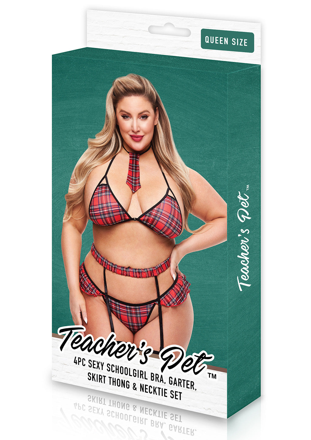 Teacher's Pet 4 Piece Sexy Schoolgirl Set