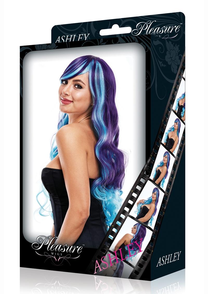 Ashley Wig - Blue/Purple