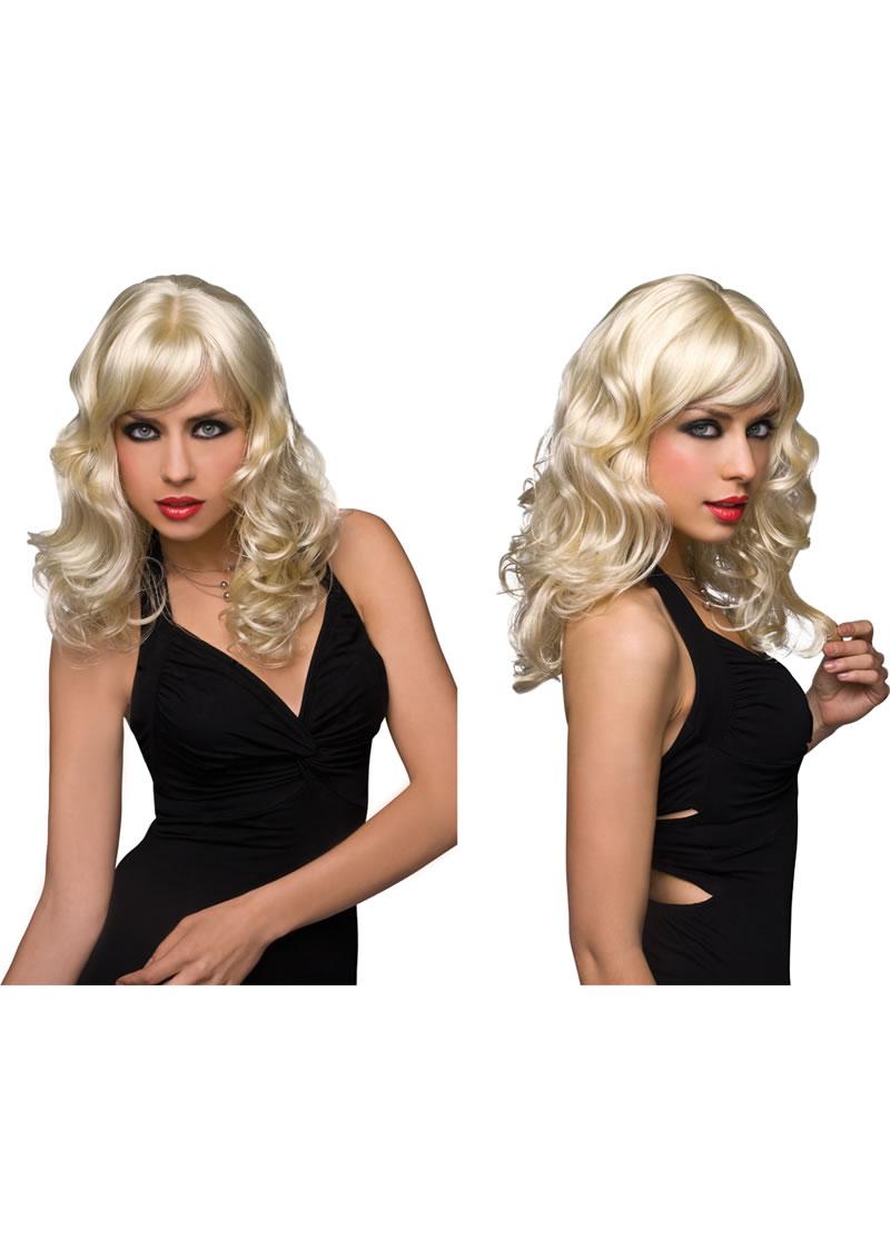 Aubrey Wig - Blonde/Platinum Blonde