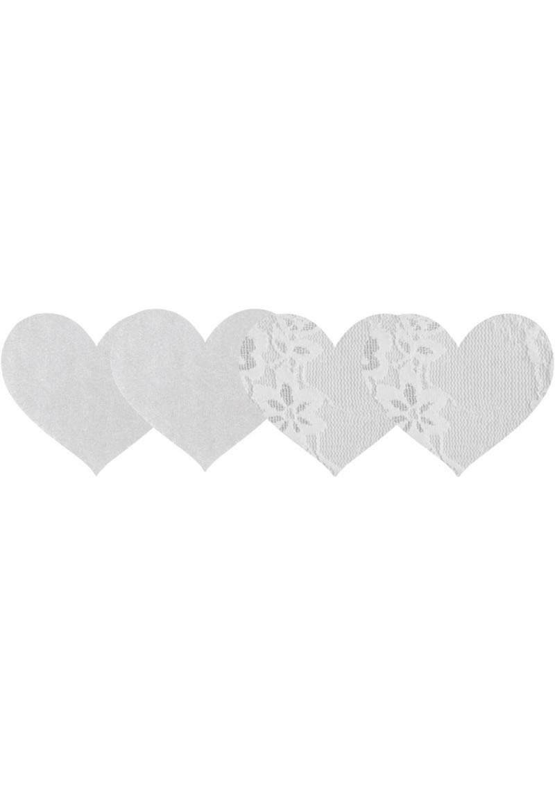 Luminous Hearts - White