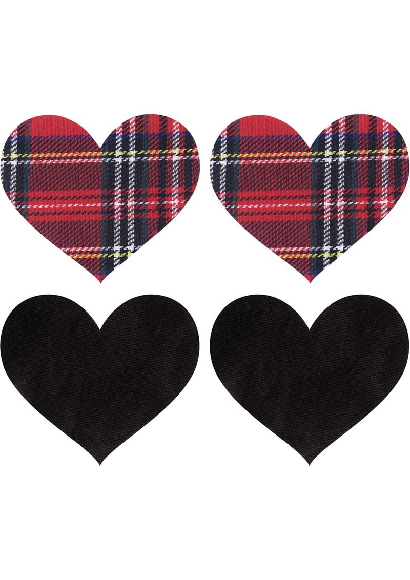 Schoolgirl Hearts - Black